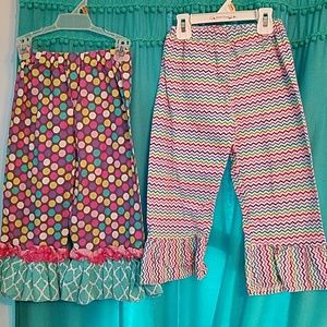 2 Pair custom made Girl's pants